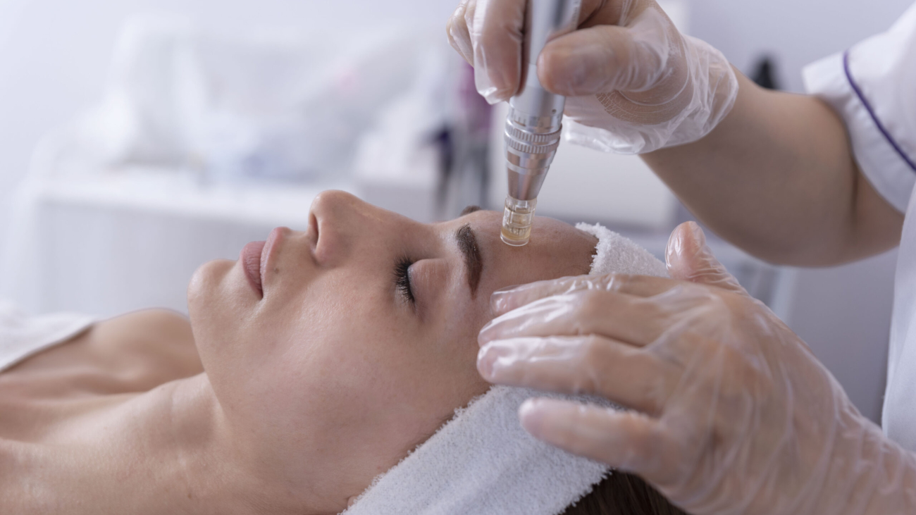 Microneedling procedure in Saudi Arabia