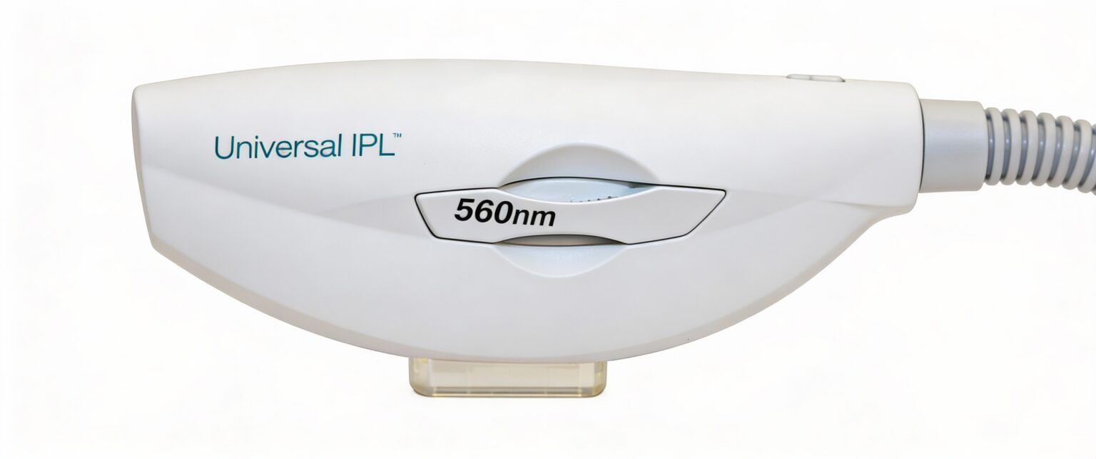 M22 IPL handpiece for targeted skin treatments