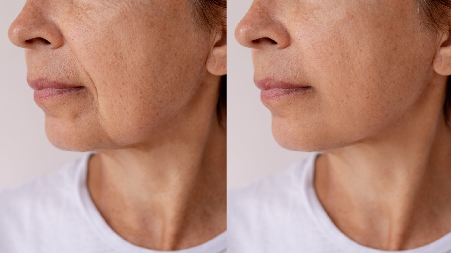 Ultherapy face and neck tightening results
