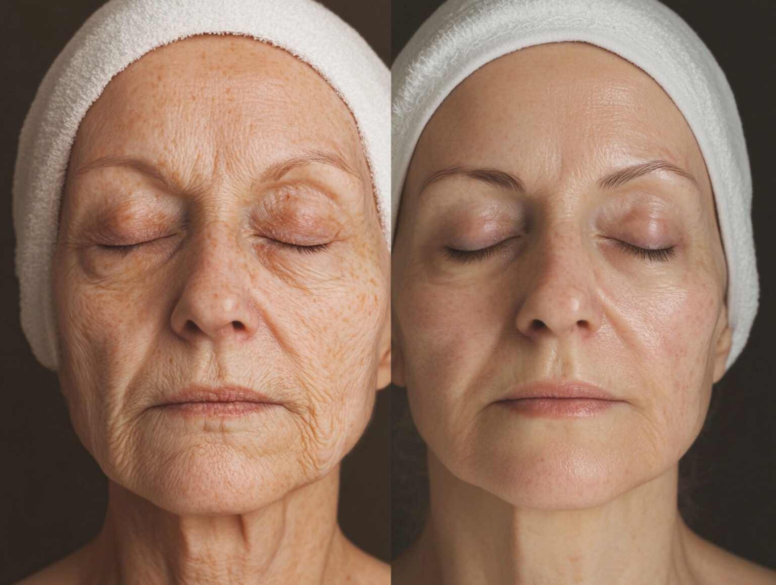 Secret RF skin rejuvenation before and after results