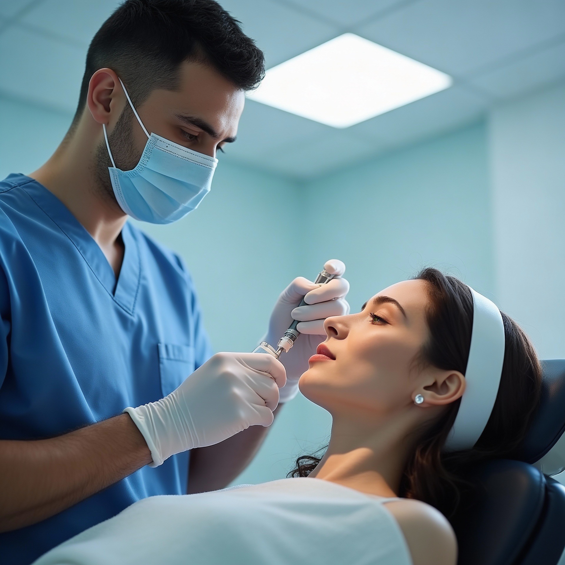 Dr. Saud Al Obaida performing Ultraformer MPT treatment