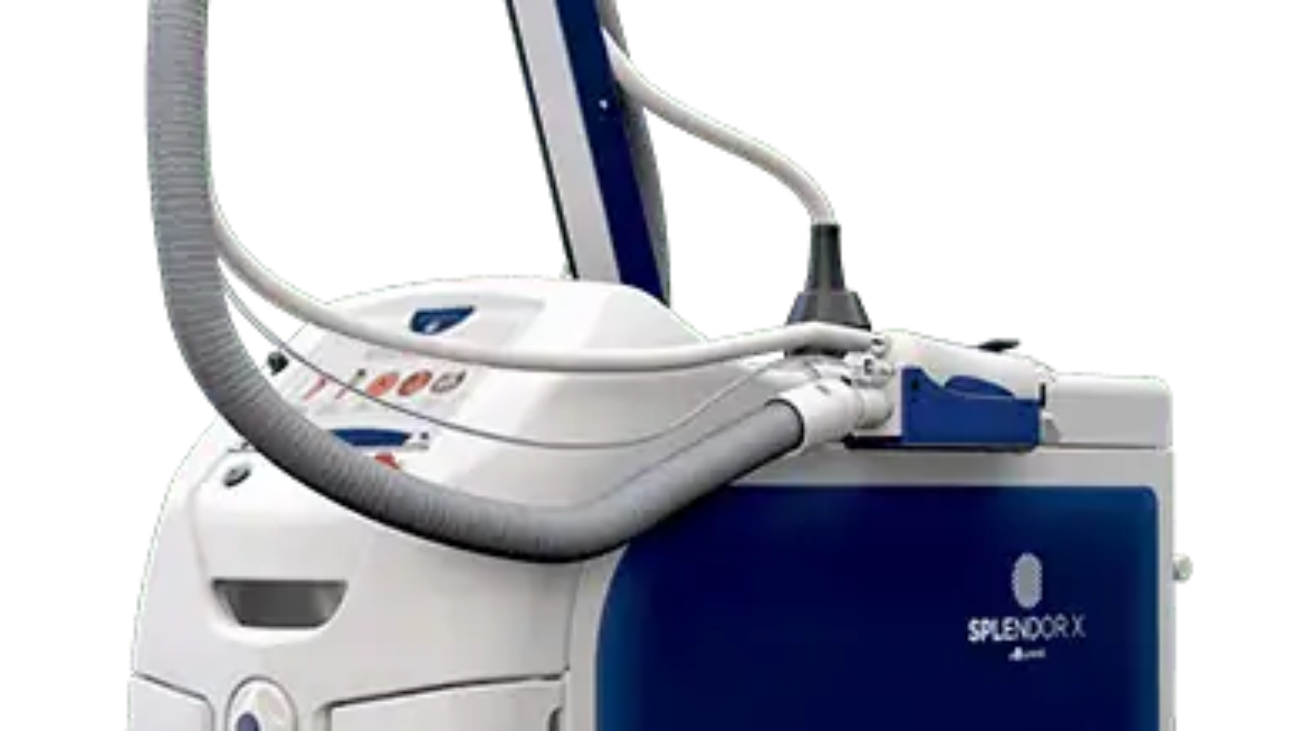 Splendor X BLEND X laser hair removal device in clinic