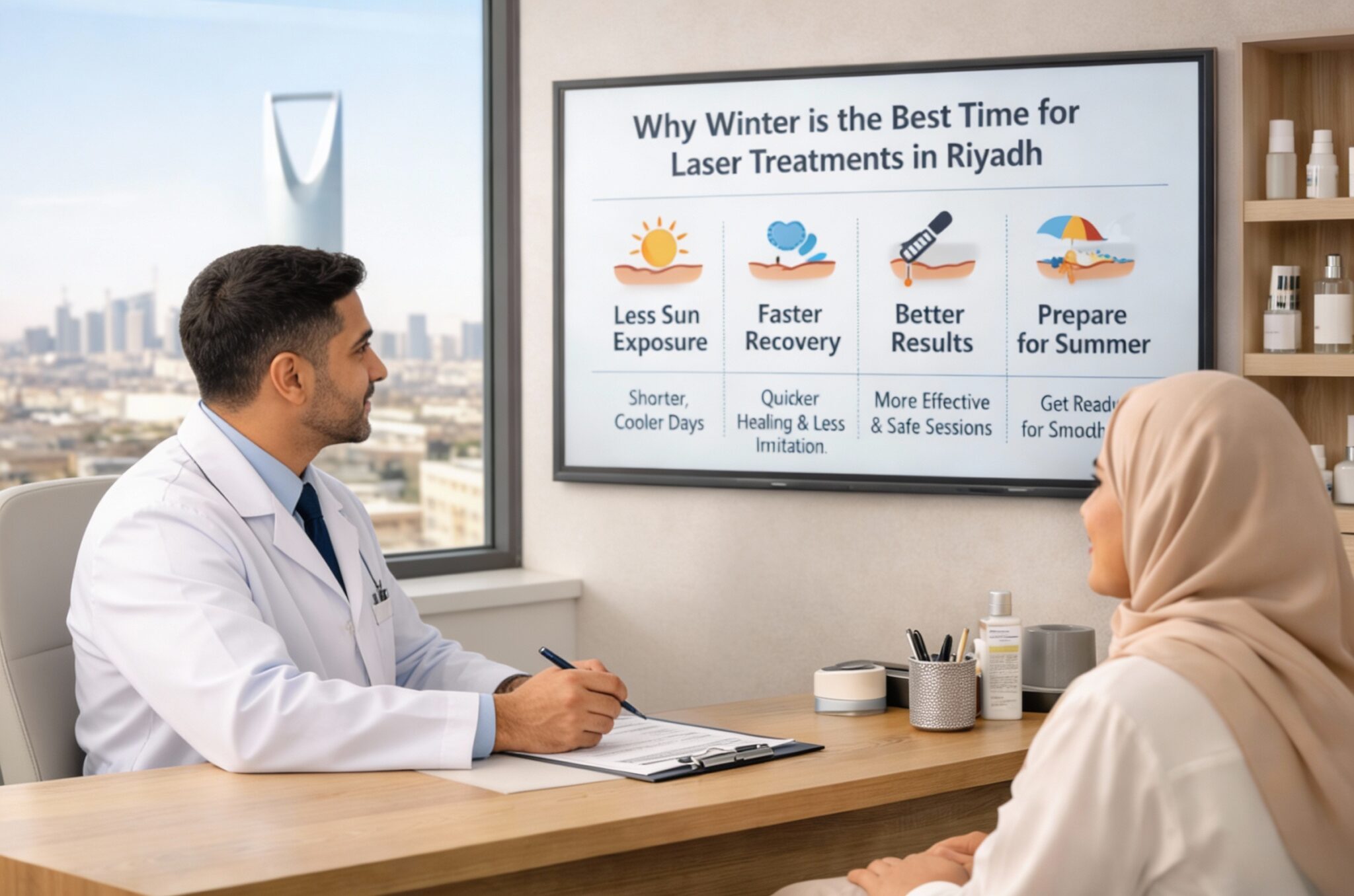 Best season comparison for skin tightening treatments in Saudi Arabia