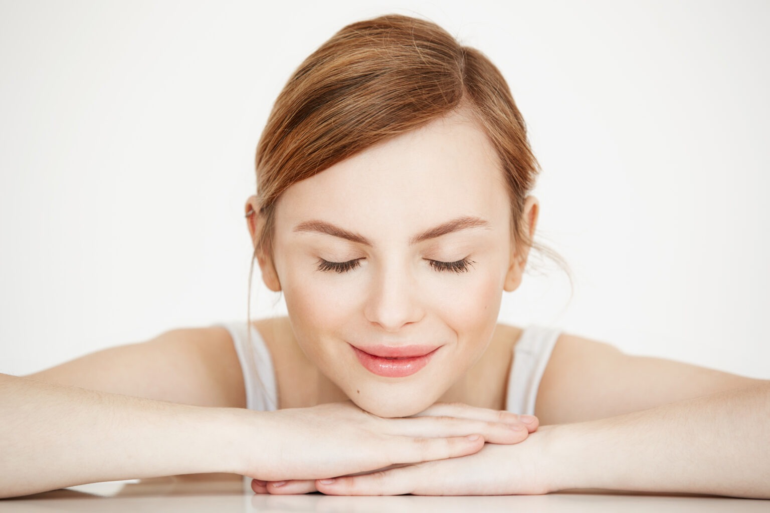 Healthy glowing skin after laser treatment