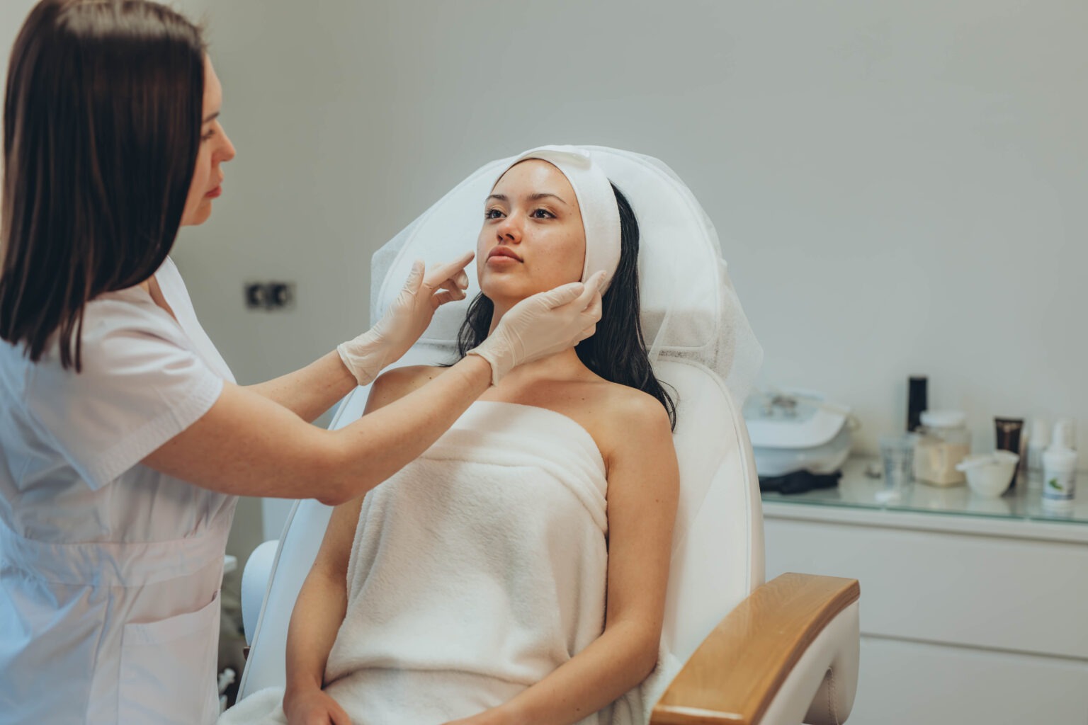 Skin consultation at Reveal Clinics Riyadh